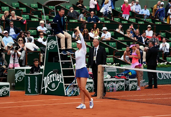 Roland Garros 2015 tournoi tennis  Maria Sharapova gagnante championne Priceless Mastercard grand chelem France Porte Auteuil sport photo by United States of Paris