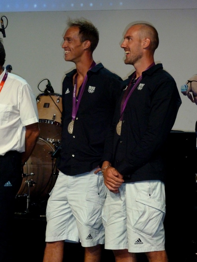 Chardin et mortelette aviron champions olympiques londres 2012