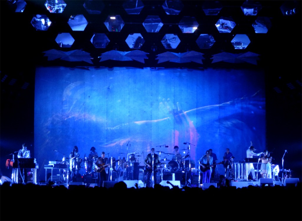 Arcade Fire band concert live Reflektor Tour 2014 new album stage music Le Zénith photo by United States of Paris Blog