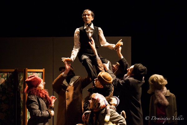 Le Révizor de Nicolaï Gogol Théâtre de la Tempête mise en scène Paolo Giusti spectacle russe Paris Cartoucherie Bois de Vincennes photo Dominique Vallès