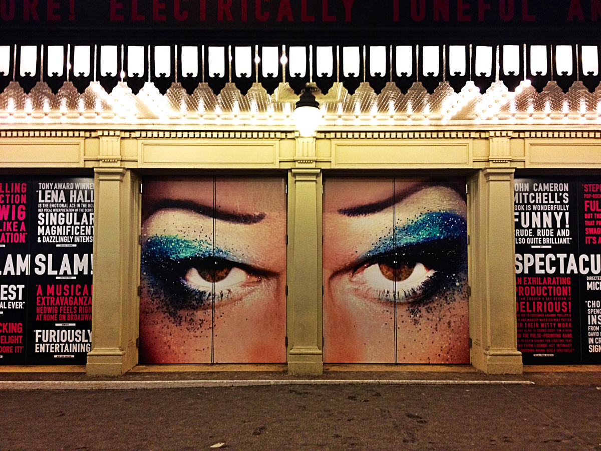Michael C Hall look dexter Hedwig and the angry inch broadway musical show new york city John Cameron Mitchell Stephen Trask Michael Mayer Winner best musical revival 2014 Tony Award photo by United States of Paris blog