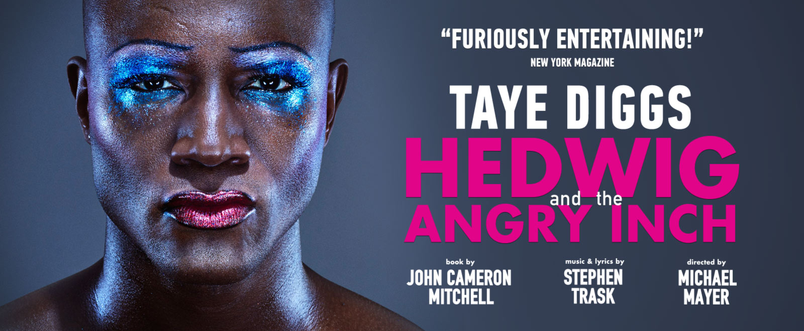 Taye Diggs is Hedwig and the angry inch musical show broadway Belasco Theatre new york city