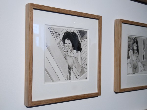 Jean André Galerie 12 mail expo art instagram femme vie impression création photo by United States of Paris