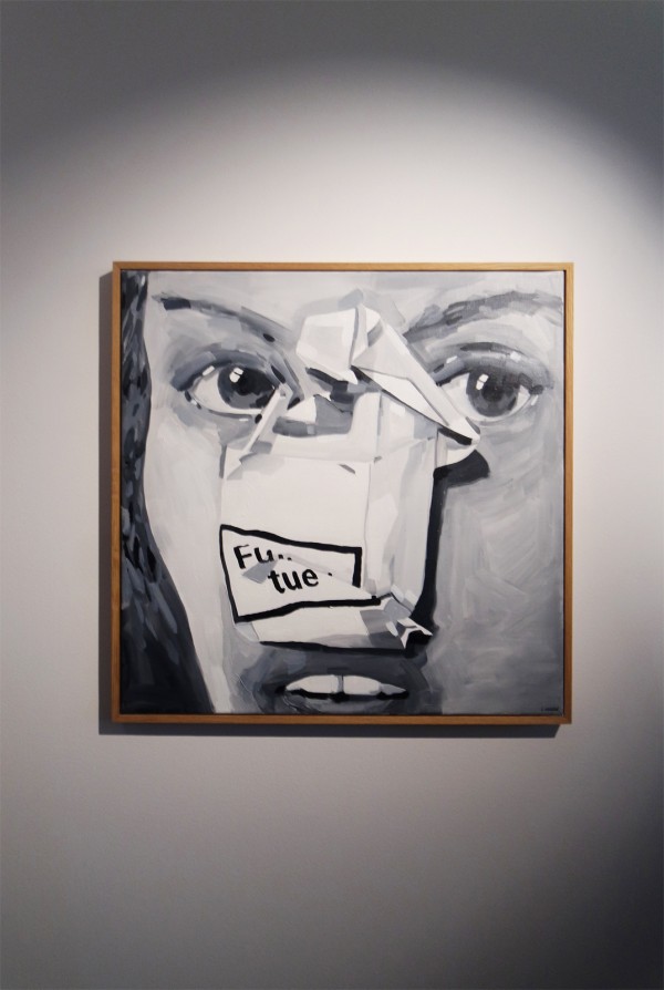 Jean André Galerie 12 mail expo art instagram tableau femme vie création photo by United States of Paris