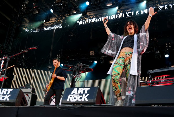 Lilly Wood and the prick concert scène festival Art Rock 2015 saint brieuc Prayer in C Nili Hadida Benjamin Cotto tournée tour musique stage photo by united states of paris blog