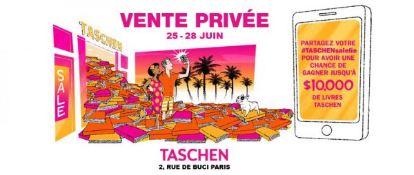 TASCHEN édition store vente privée Paris livre art culture concours selfie affiche blog United States of Paris