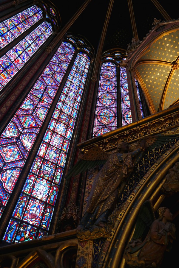 Vitraux Sainte Chapelle Paris reliques beau art rénovation visite Photo by Blog United States of Paris