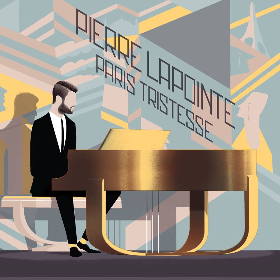Pierre Lapointe Paris Tristesse pochette album spéciale Québec Audiogram musique