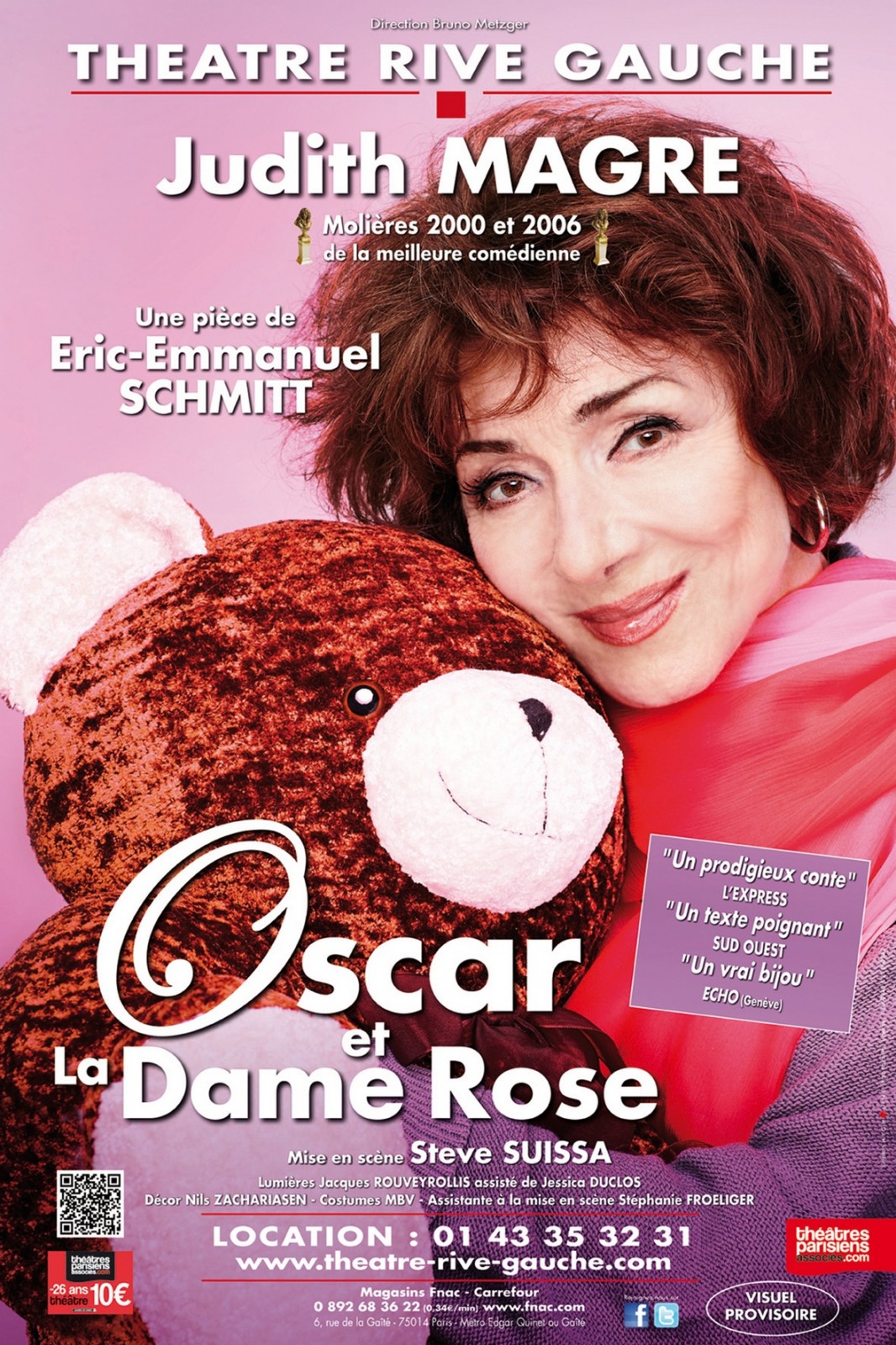 Affiche-Oscar-et-la-Dame-Rose-pièce-de-Eric-Emmanuel-Schmitt-avec-Judith-Magre-mise-en-scène-Steve-Suissa-au-Théâtre-Rive-Gauche-Paris