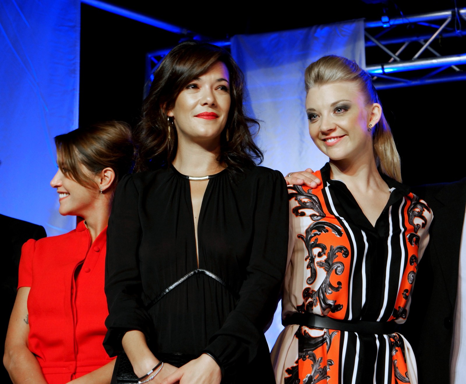 Emma de Caunes Mélanie Doutey Natalie Dormer Game of Thrones membres du jury du Festival du film Britannique de Dinard 2015 soirée ouverture photo usofparis