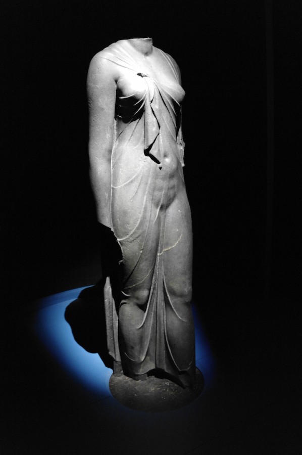 OSIRIS Mystères engloutis d'Égypte Institut du monde arabe expo art hsitoire statue de reine photo by Joel Clergiot Blog United States of Paris