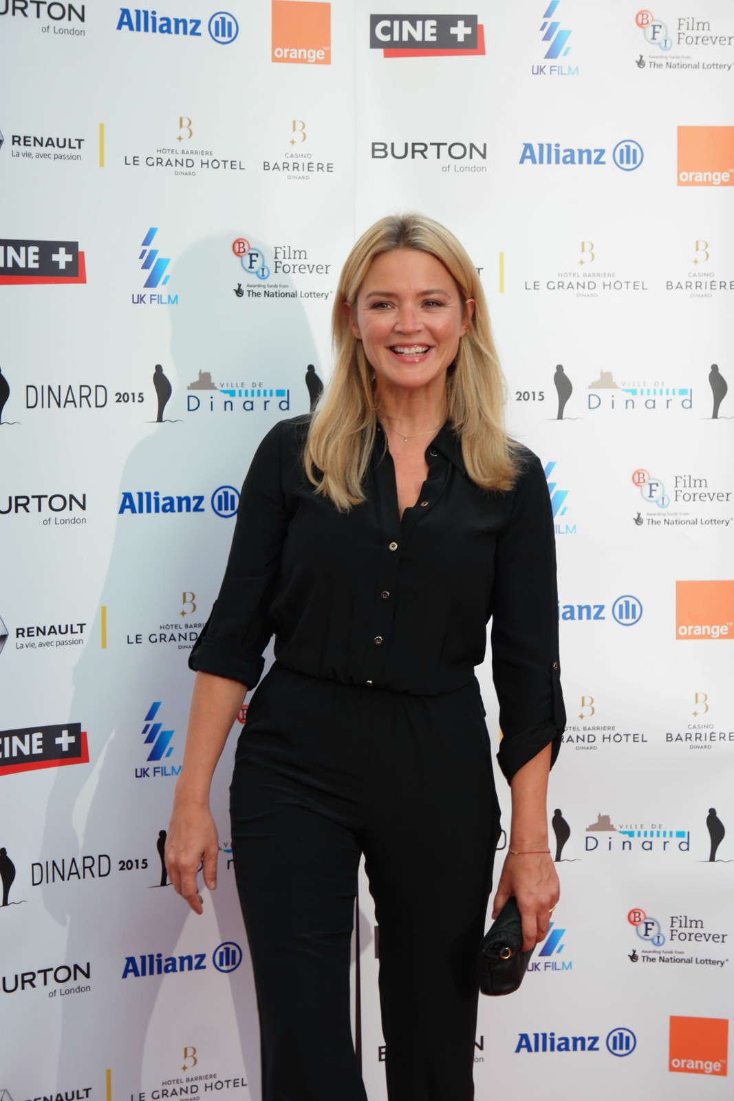 Virginie Efira jurée très attendue du festival du film Britannique de Dinard 2015 tapis rouge soirée de clôture photo by usofparis