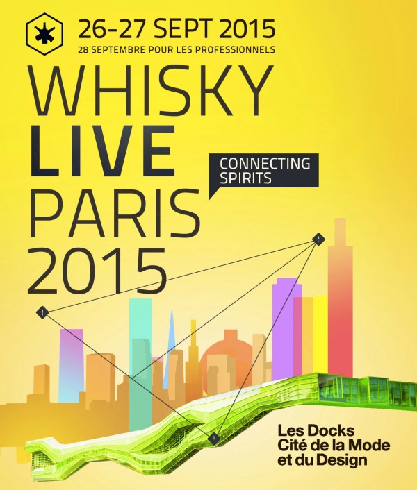 Whisky Live Paris salon affiche Les Docks CIté du design Blog United States of Paris