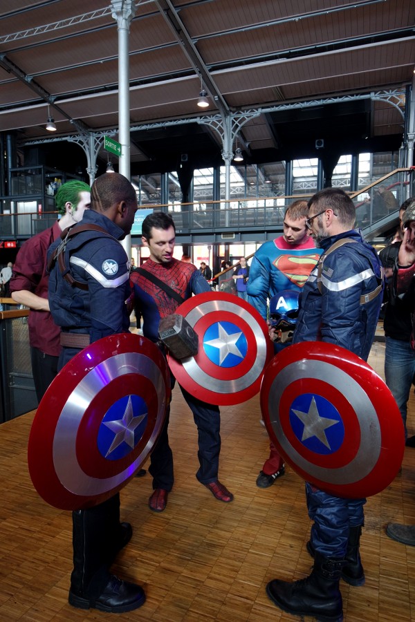 Comic Con Paris 2015 costume avenger captain américa film festival cosplay best of Grande Halle de la villette Photo by United States of Paris