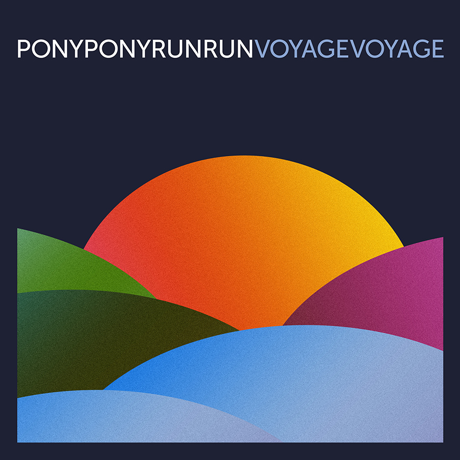 Pony Pony Run Run Voyage Voyage nouvel new album cover pochette Pias Le Label