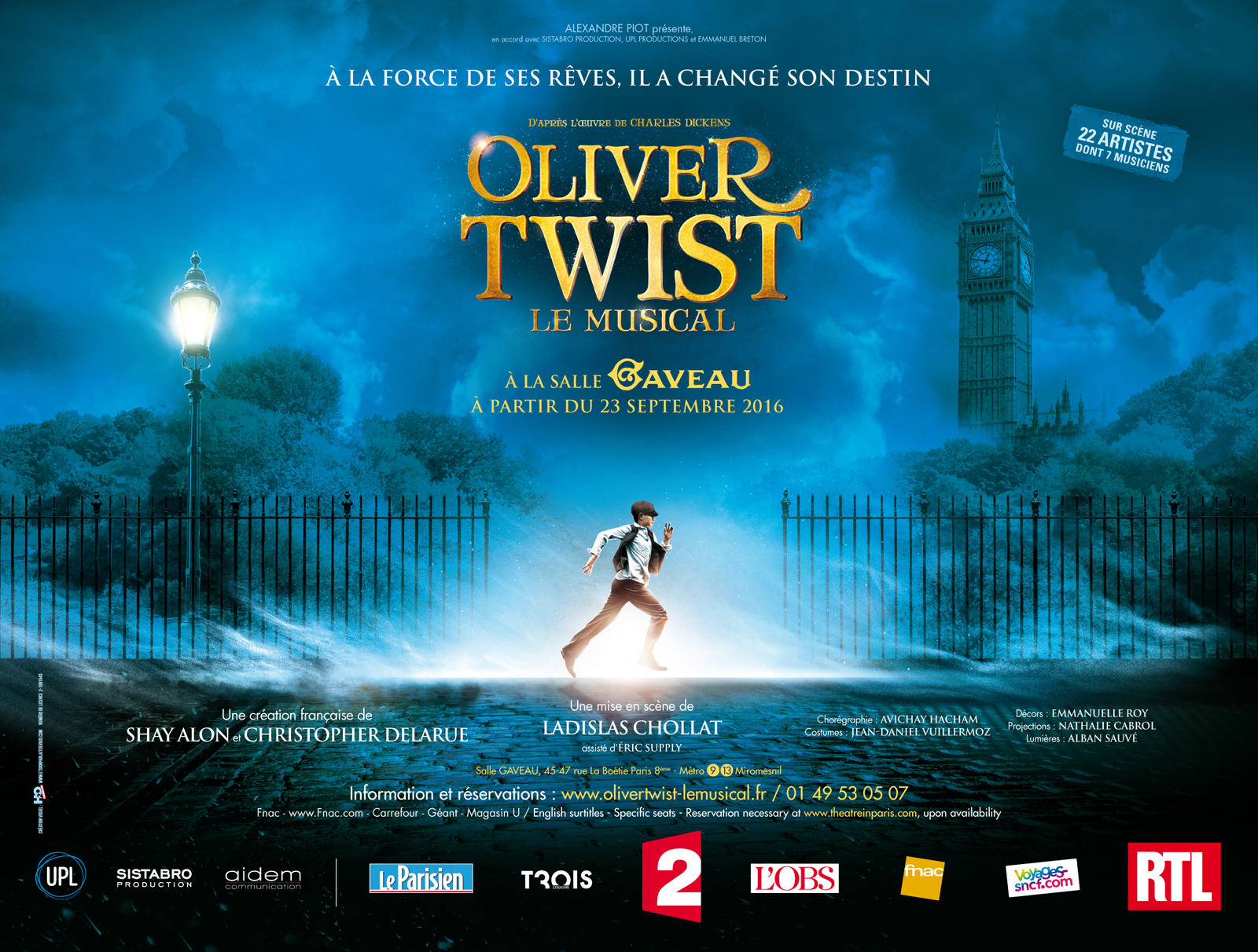 Affiche-spectacle-Oliver-Twist-le-musical-Salle-Gaveau-Paris-à-partir-du-23-septembre-2016-création-française-de-Shay-Alon-Christophe-Delarue-mise-en-scène-Ladislas-Cholat-Charles-Dickens