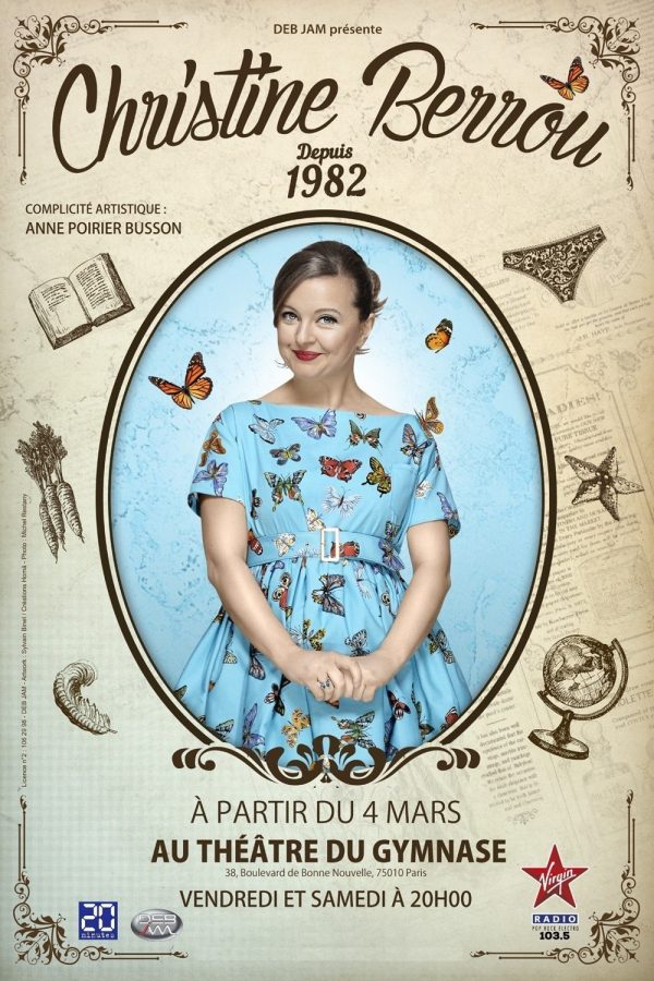 Christine Berrou Théâtre du Gymnase humour théâtre avis critique spectacle One woman show Paris Photo de Michel Restany