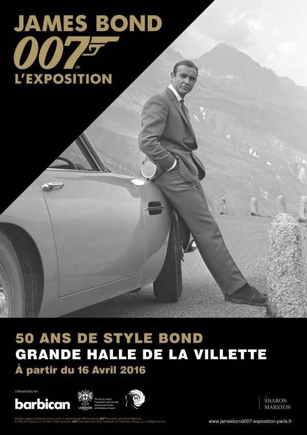 James Bond exposition 007 50 ans de style Bond avis expo critique Grande halle la villette paris cinéma affiche Blog Usofparis