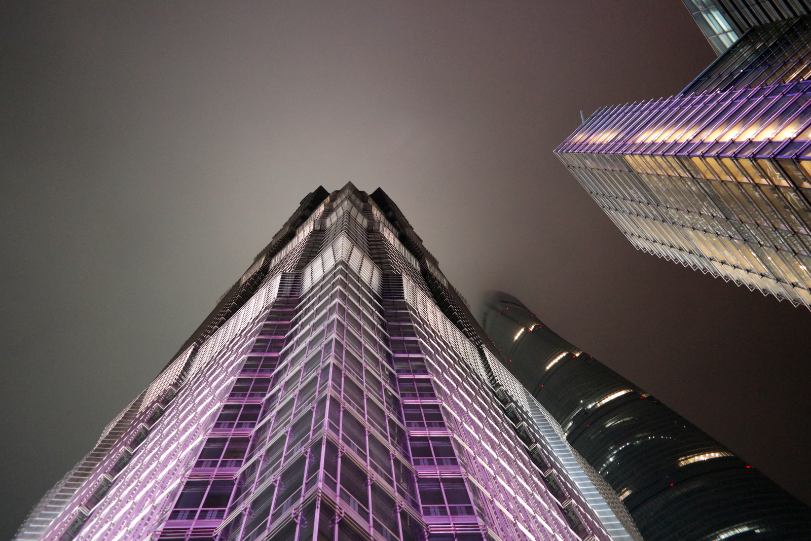 Jin Mao Tower and Shanghai Tower Pudong District China gratte ciel chine photo usofparis blog