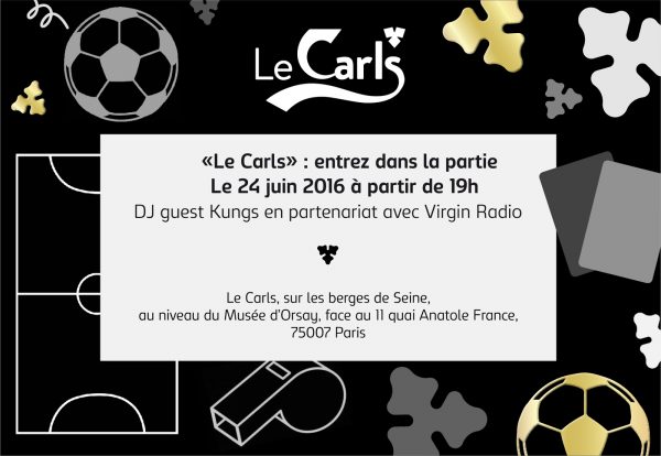 Carls bar club privé carlsberg évènement foot soirée DJ concours invitation euro 2016 Blog United States of Paris