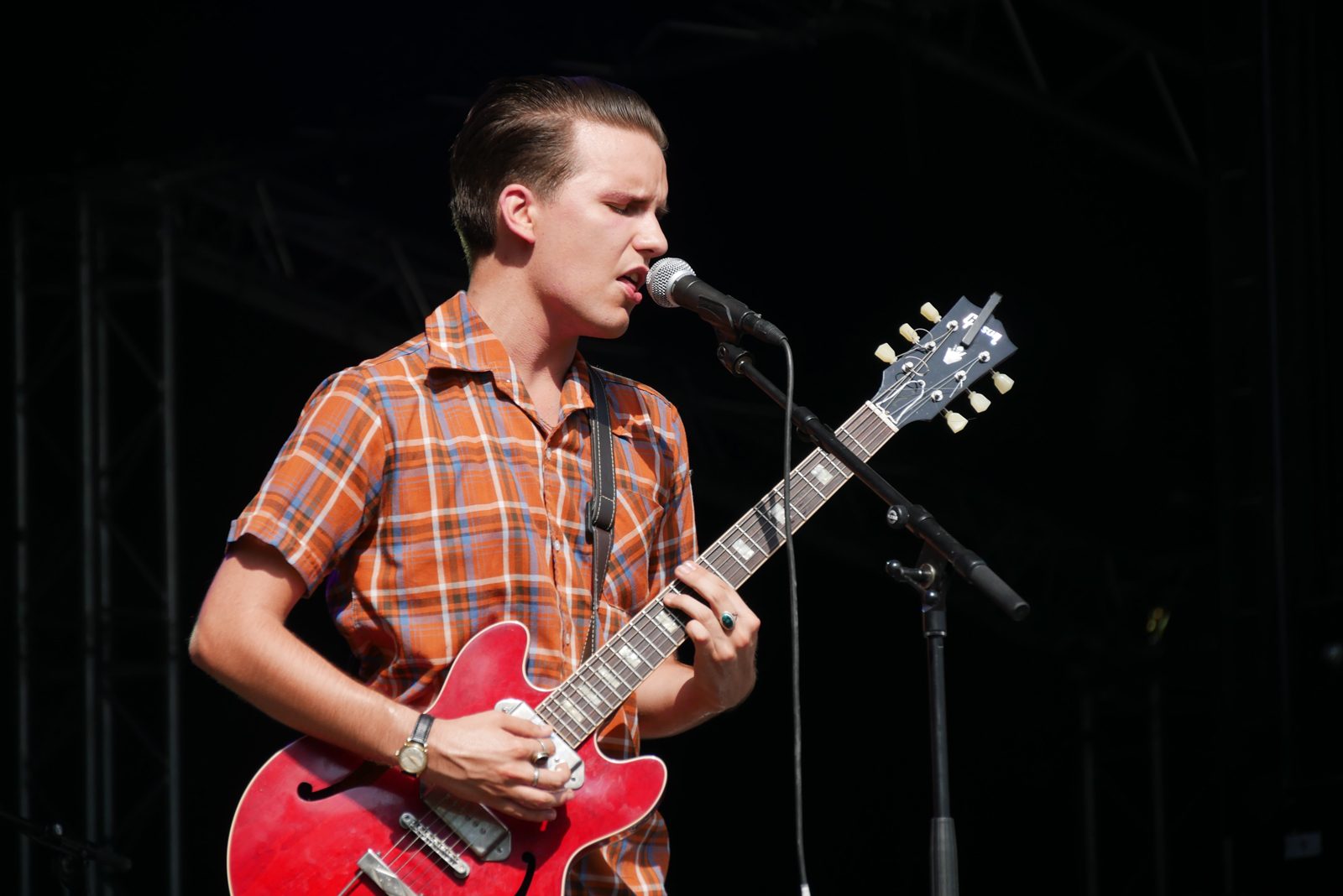 Theo Lawrence and the heart concert live Rock en Seine 2016 festival paris photo scène usofparis blog