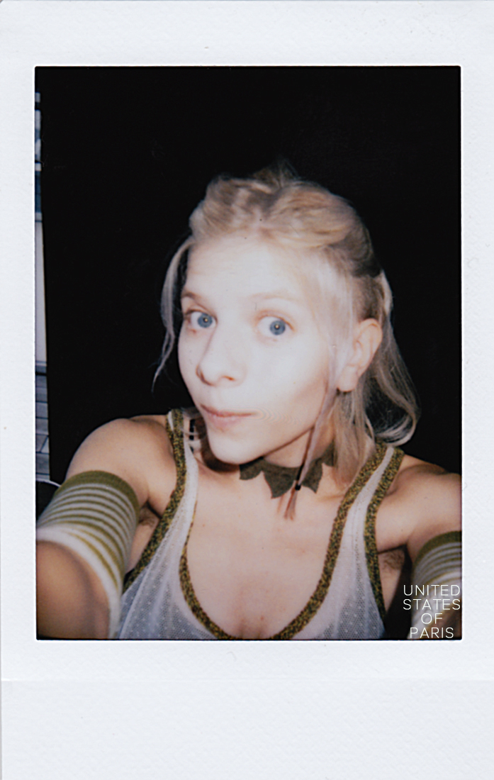 Aurora music original exclusive selfie polaroid for united states of paris blog interview