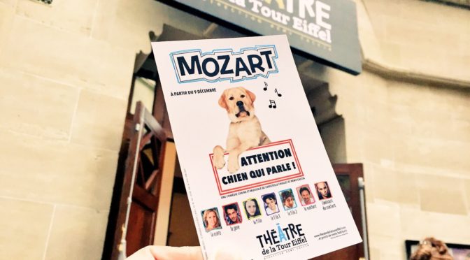 Mozart le chien qui parle : comédie musicale surprenante