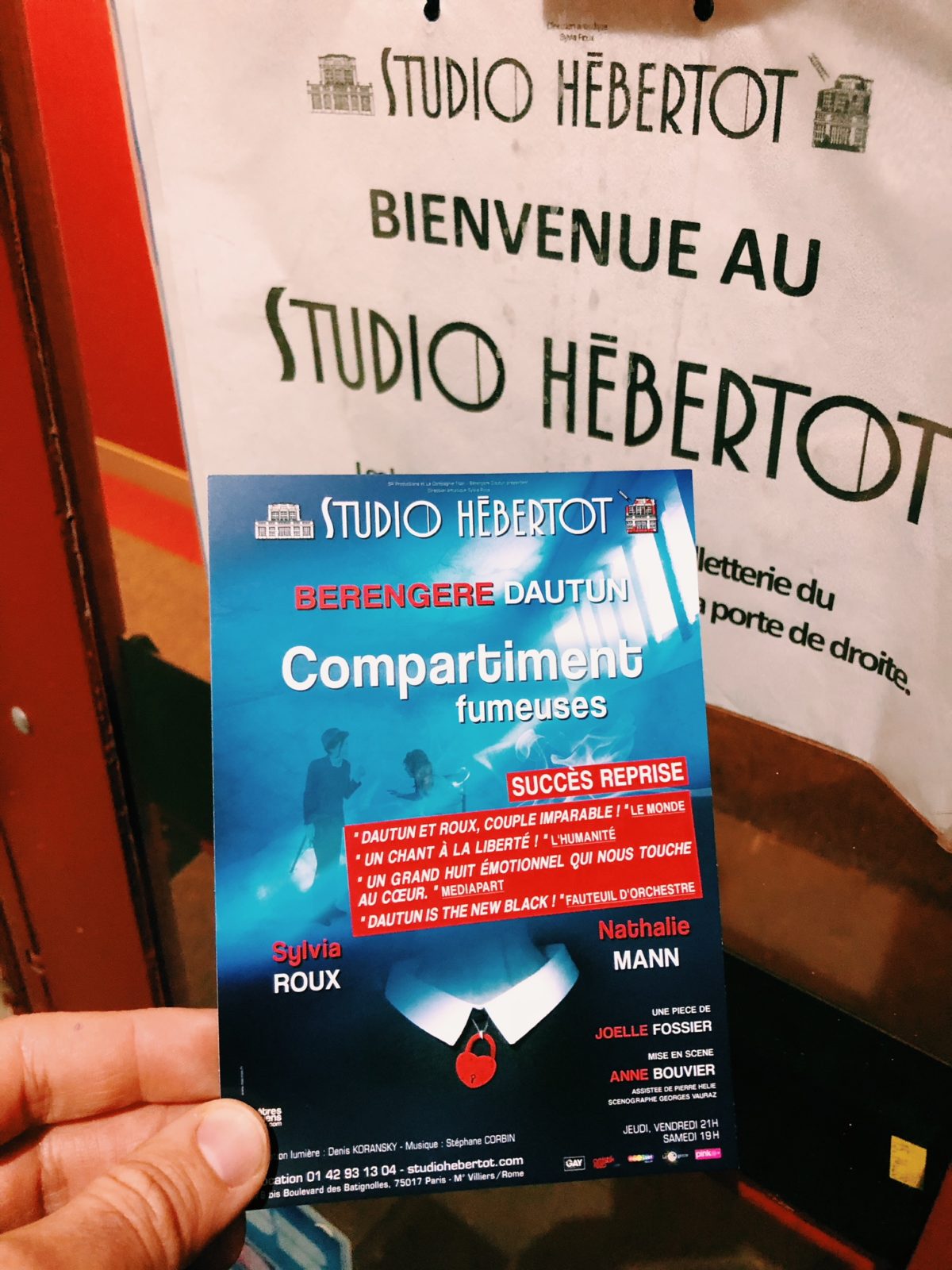 Compartiment fumeuses 