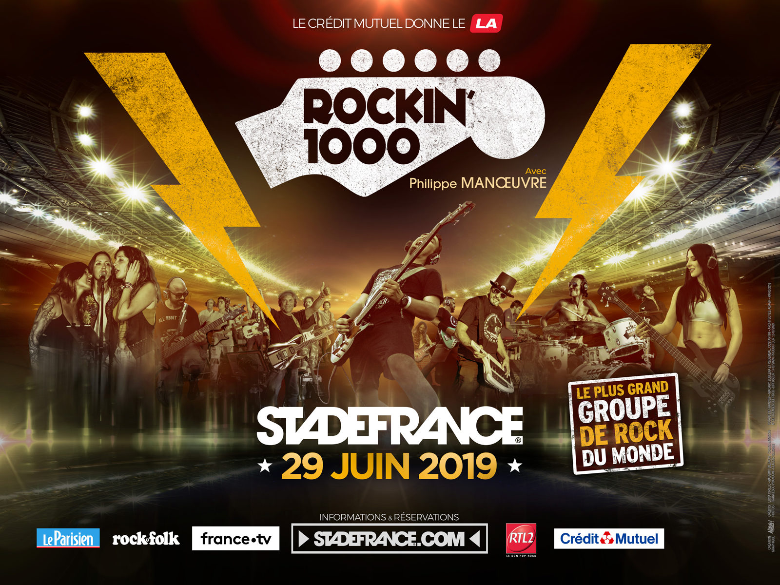 Rockin'1000 Stade de France 