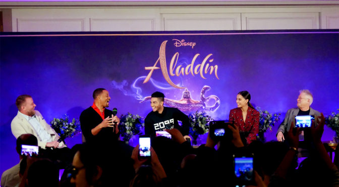 Aladdin de Guy Ritchie : rencontre avec l’équipe du film
